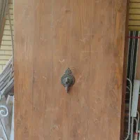 درب چوبی باغی و تزیینی