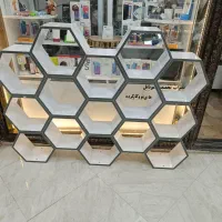 ویترین چوبی ام دی آف لانه زنبوری