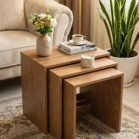 میز عسلی سه تیکه|مبلمان خانگی و میز عسلی|شاهین‌شهر, سعدی جنوبی|دیوار