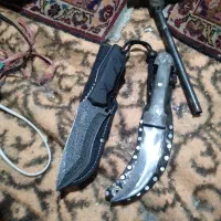 چاقو خنجر کهنه فولادی