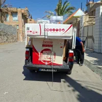 کولر آبی سلولزی البرز ۱۸ هزار روبرو زن