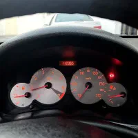 206 اس دی v8 بی رنگ|خودرو سواری و وانت|بابل, |دیوار