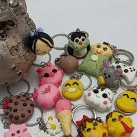 آویز ماشین و جاکلیدی خمیرپلیمری