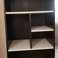 کتابخانه رنگ ونگه و سفید|کتابخانه، شلف، قفسه‌های دیواری|شیراز, تلخ داش|دیوار