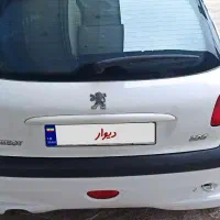 206 تیپ ۲ مدل ۹۵|خودرو سواری و وانت|لاهیجان, بازکیاگوراب|دیوار