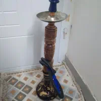 یک عدد قلیون چوبی درحد نو