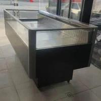 یخچال فروشگاهی پرده هوا روباز ایستاده و جزیره