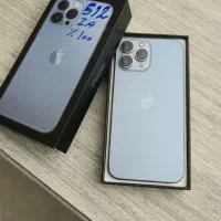 آیفون ۱۳ پرو مکس ۵۱۲ zaa باطری ۹۱ آبی