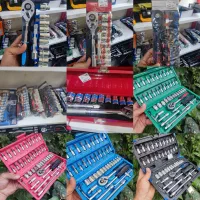 آچار جعبه بکس ۴۶ عددی و بکس ۱۲ عددی ۸ تا ۲۴