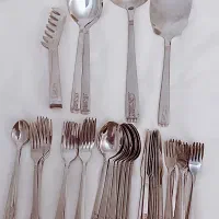 فروش سرویس قاشق و چنگال استیل ۱۲ نفره هخامنش
