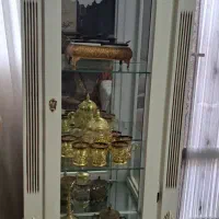 بوفه وساعت سالم بی خط وخش در حد نو