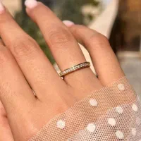 حلقه رینگ نگین دار و ساده|بدلیجات|تهران, خاوران|دیوار