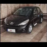 پژو ۲۰۷ پانا مشکی ارتقا یافته تیوفایو پلاس مدل ۴۰۴