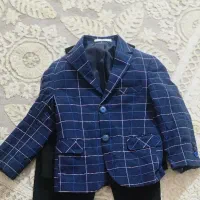 کاپشن و جلیقه شلوار سه عدد و کلی لباس دیگه|کفش و لباس بچه|آمل, |دیوار