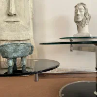 میز شیشه ایی|میز و صندلی غذاخوری|یزد, |دیوار