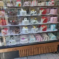 یخچال ویترین قنادی  در حد