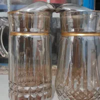 پارچ  تک شامپاین شامپاین طلا و سفید ساده