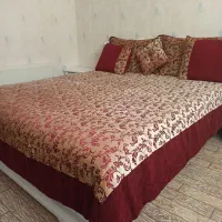 رو تختی مخمل پتینه ترک