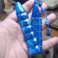 تسبیح کهربا زازا آبی زردار|بدلیجات|ارومیه, |دیوار