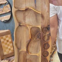 ظروف چوبی (چوب گردو)|ظروف سرو و پذیرایی|تهران, جنتآباد مرکزی|دیوار