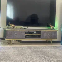 ست کامل میزتی وی کنسول ساعت وجاکفشی میزوسط