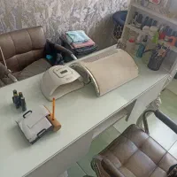 میزناخن تمام ام دی اف بادوتاصندلی جکدار واستند