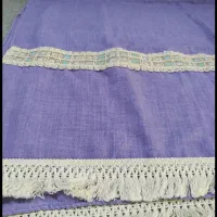 شال بنفش خوشرنگ نو و استفاده نشده