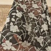 پارچه چادر مجلسی زنانه قواره طول۵ متر عرض۱۱۵ سا