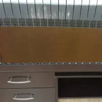 میز جلو مبلی و ۳ عسلی  شیشه دودی ۱۰ میل