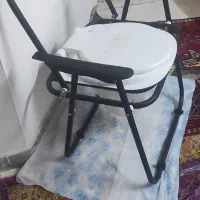 دستشویی فرنگی  نو  تاشو دسته دار