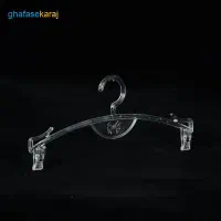 چوب لباسی دوگیره کریستالی