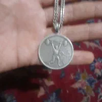زنجیر پلاک نقره
