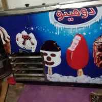 یخچال فریزر  بستنی تمام استیل  ۴درب