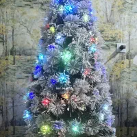 کاج کریسمس  ۱۶۰ سانتی با برفی|گل مصنوعی|پاکدشت, پاکدشت (مامازند)|دیوار