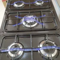 اجاق گاز نو آکبند طرح فر ۵شعله صفحه لعابی۰۱|اجاق گاز و لوازم برقی پخت‌وپز|سمنان, |دیوار