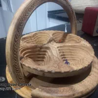 جا شکلاتی چوبی