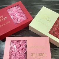 باکس کادویی ولنتاین گردنبند مروارید عشق