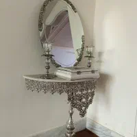 آینه شمعدان+میز