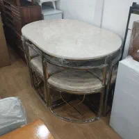 میز نهار خوری لوکس و زیبا|میز و صندلی غذاخوری|رشت, یخسازی|دیوار