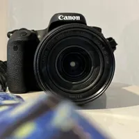 دوربین حرفه ای کانن Canon 77D با لنز و کیف|دوربین عکاسی و فیلم‌برداری|تهران, شهرک پرواز|دیوار