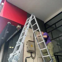 اجاره نردبان بلند آلومینیومی