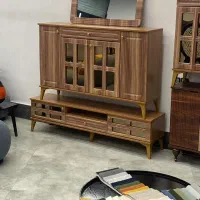 میز ال سی دی کنسول جاکفشی مدل پنجره ای