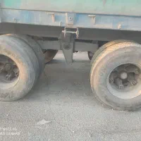 تریلی کفی دو محور نیم لبه دار