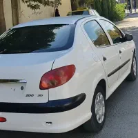 پژو 206جعبه دار v8مدل 1396|خودرو سواری و وانت|مهاباد (آذربایجان غربی), |دیوار