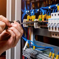 برقکاری ساختمان/نصب دوربین/لاین نوری/نصب آیفون