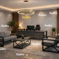 مبلمان اداری تجهیزات ادری مدل کاترین/مثلثی /حلزون