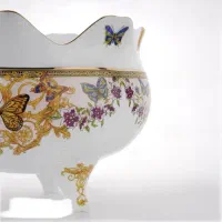 شکلات خوری قدیمی و ریما طرح پروانه|کلکسیون اشیاء عتیقه|قم, آزادگان|دیوار