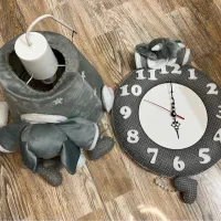 ست لوستر و ساعت کودک