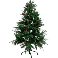 درخت کریسمس کاج نوئل اروپایی برف سنگین|گل مصنوعی|تهران, ارم|دیوار