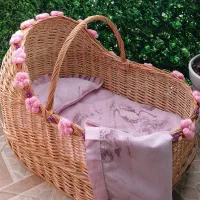 وسایل نوزادی دخترونه کاملا نو و استفاده نشده